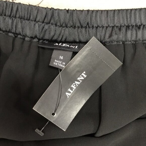 Alfani Asymmetrical Ruffle-Hem Skirt - Picture 7 of 11